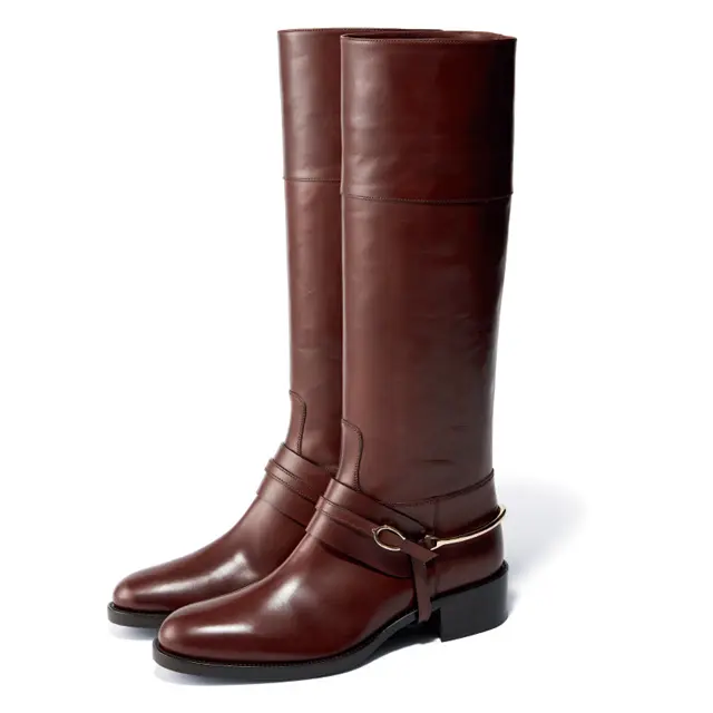 ブロックごと除外 【Sartore（サルトル）】ベルト使いとシルエットで魅せる、表情豊かなジョッキーブーツ