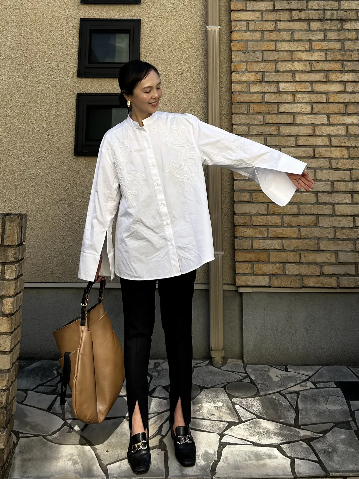 H&M studioのブラウスにマニッシの画像_5