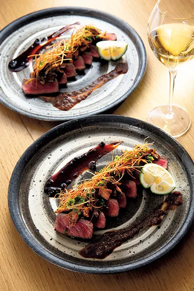 熟成シャンパーニュとの架け橋に！ 「牛フの画像_1