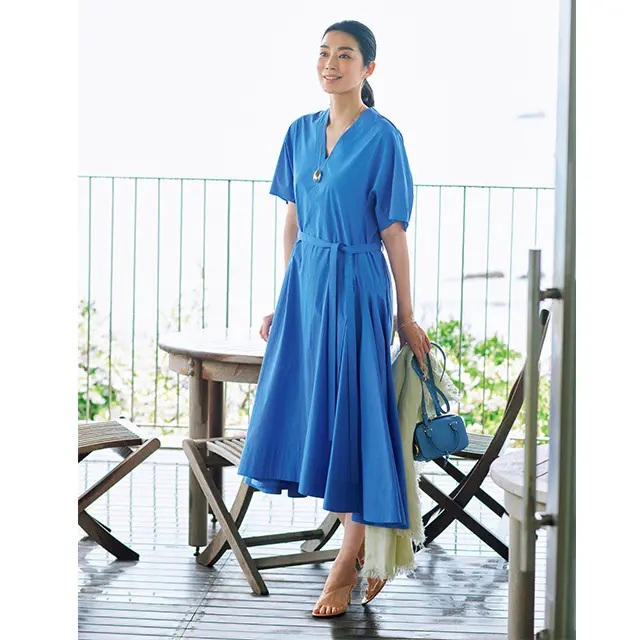 ちょっとついてない日。 　　青空色の力を借りて 気分を晴れやかに