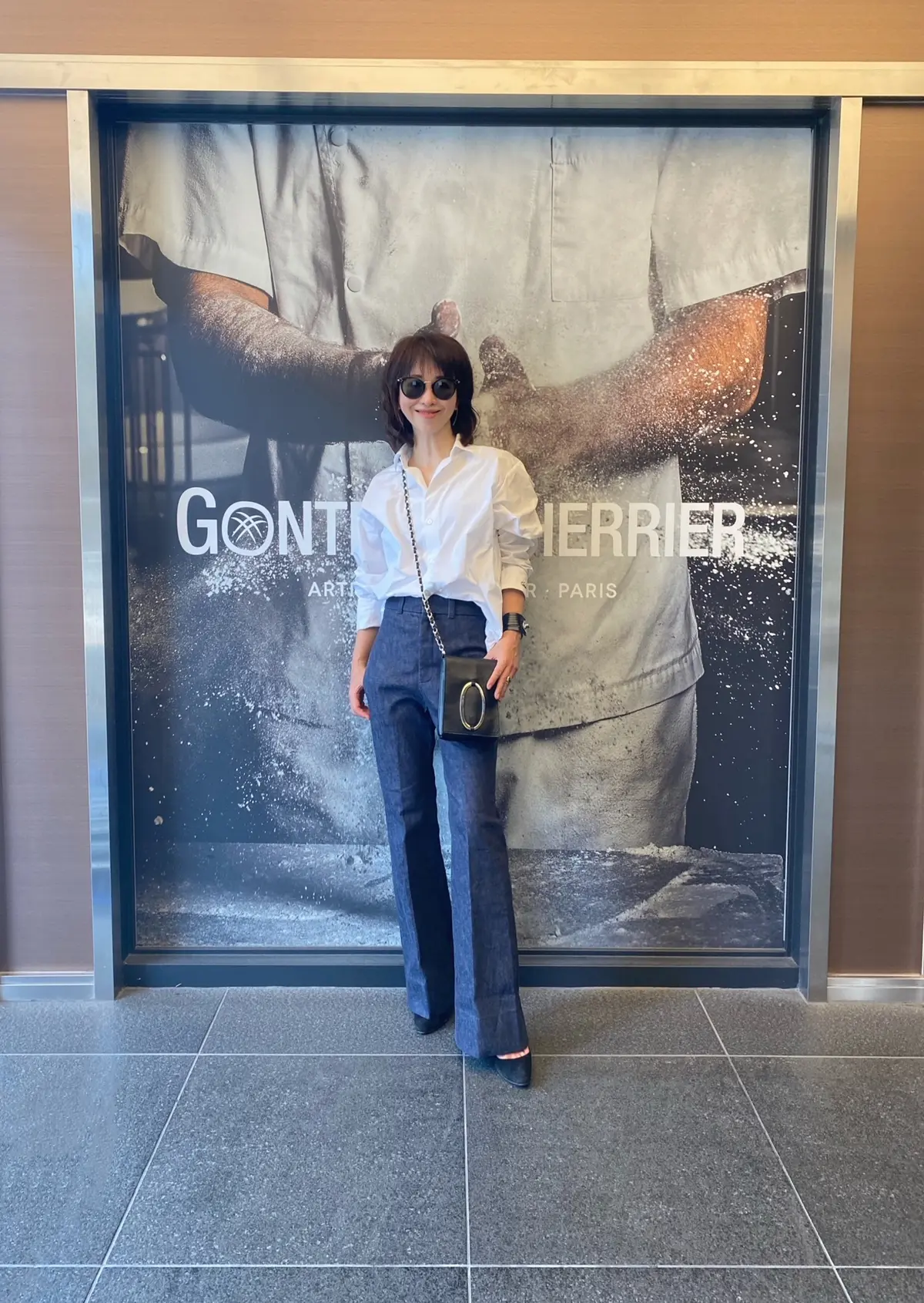 秋へつなぐ白シャツコーデ 2選 の画像_1