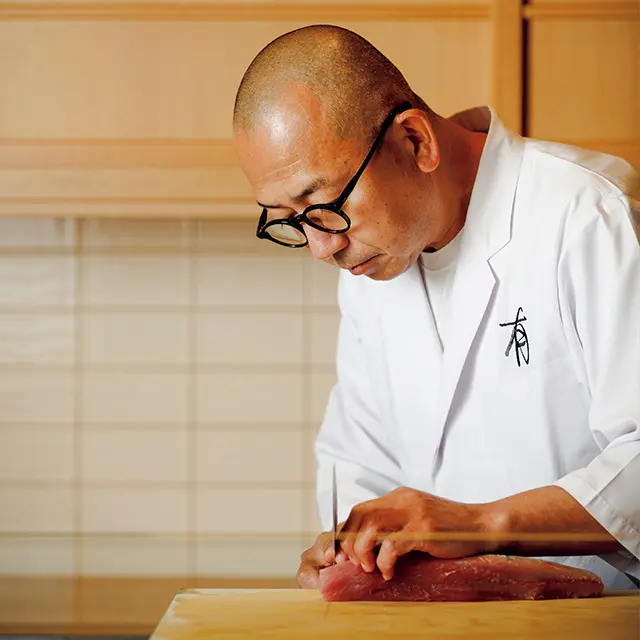 浪速割 烹の伝統を大切にする古池秀人さん