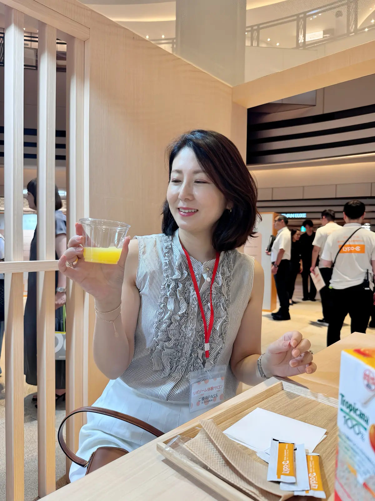 モデルの亜希さん登壇！Lypo-Cとエクの画像_20