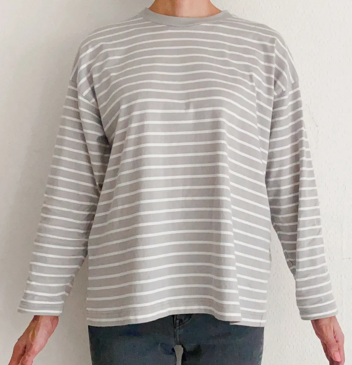 無印良品で見つけたボーダートップスの画像_2