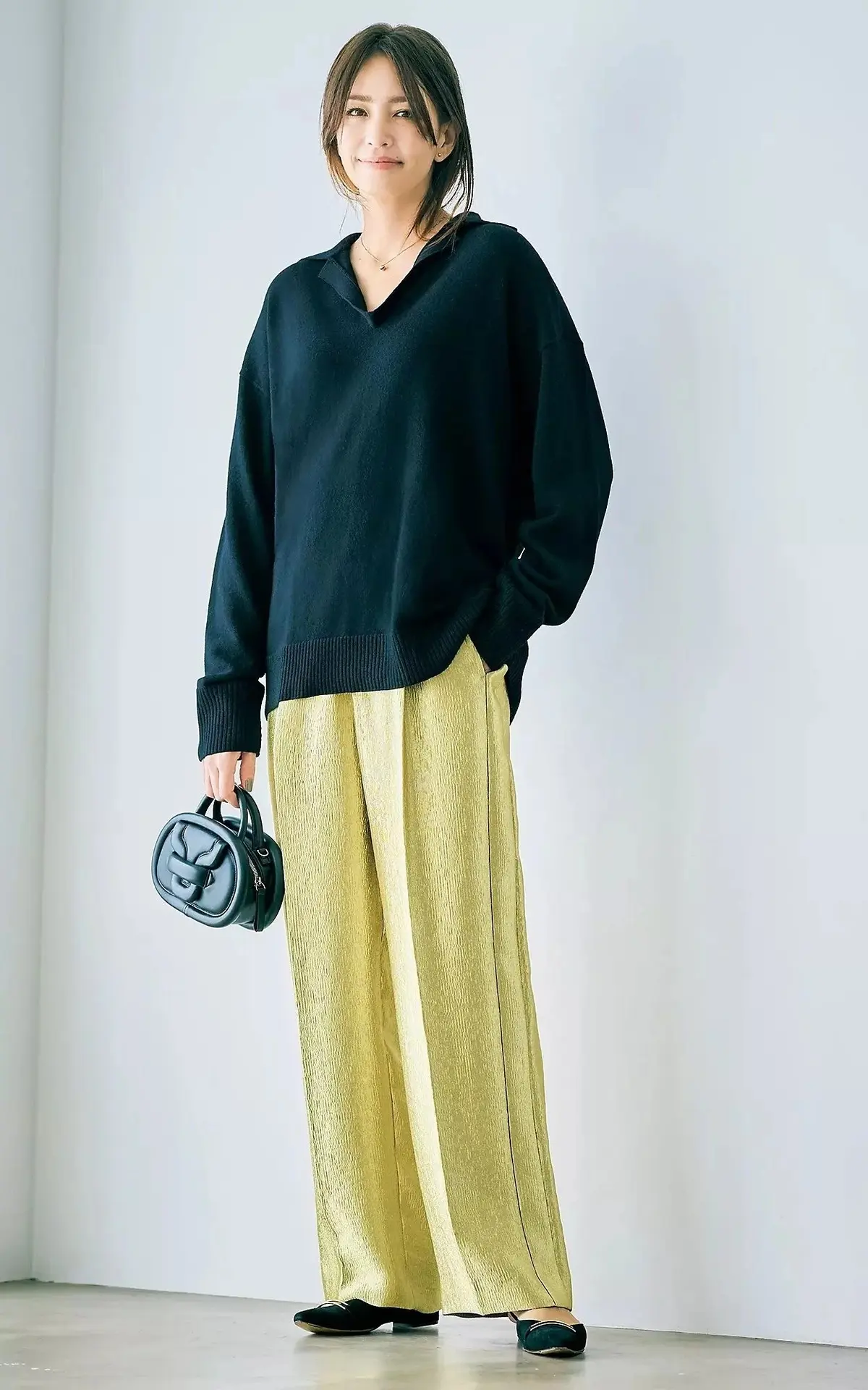 【50代 パンツコーデ】品よく楽にスタイの画像_10