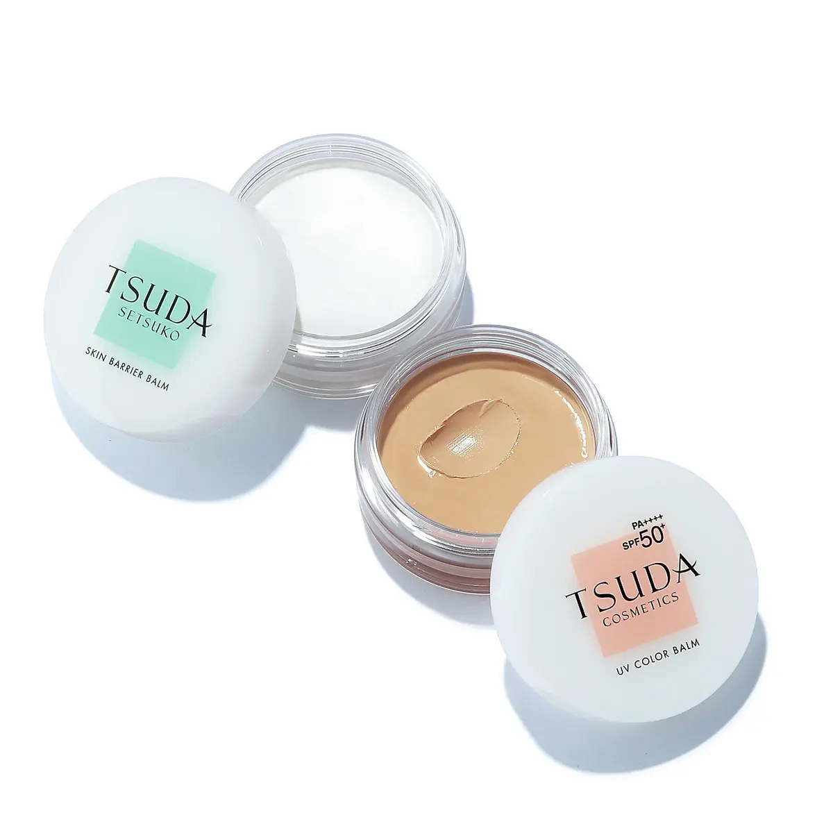 TSUDA COSMETICS スキンバリアバーム、UVカラーバーム