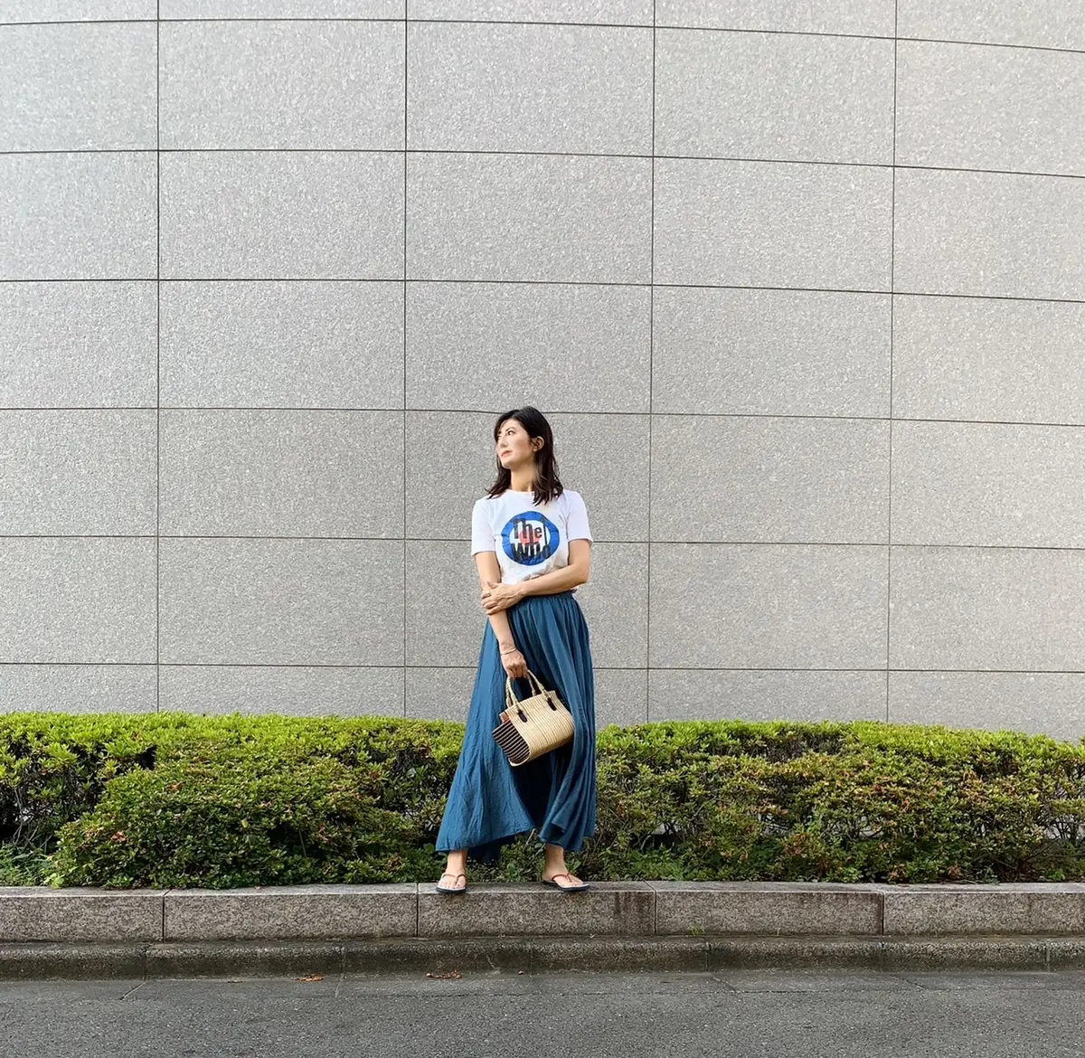 GU Tシャツで夏コーデの画像_2