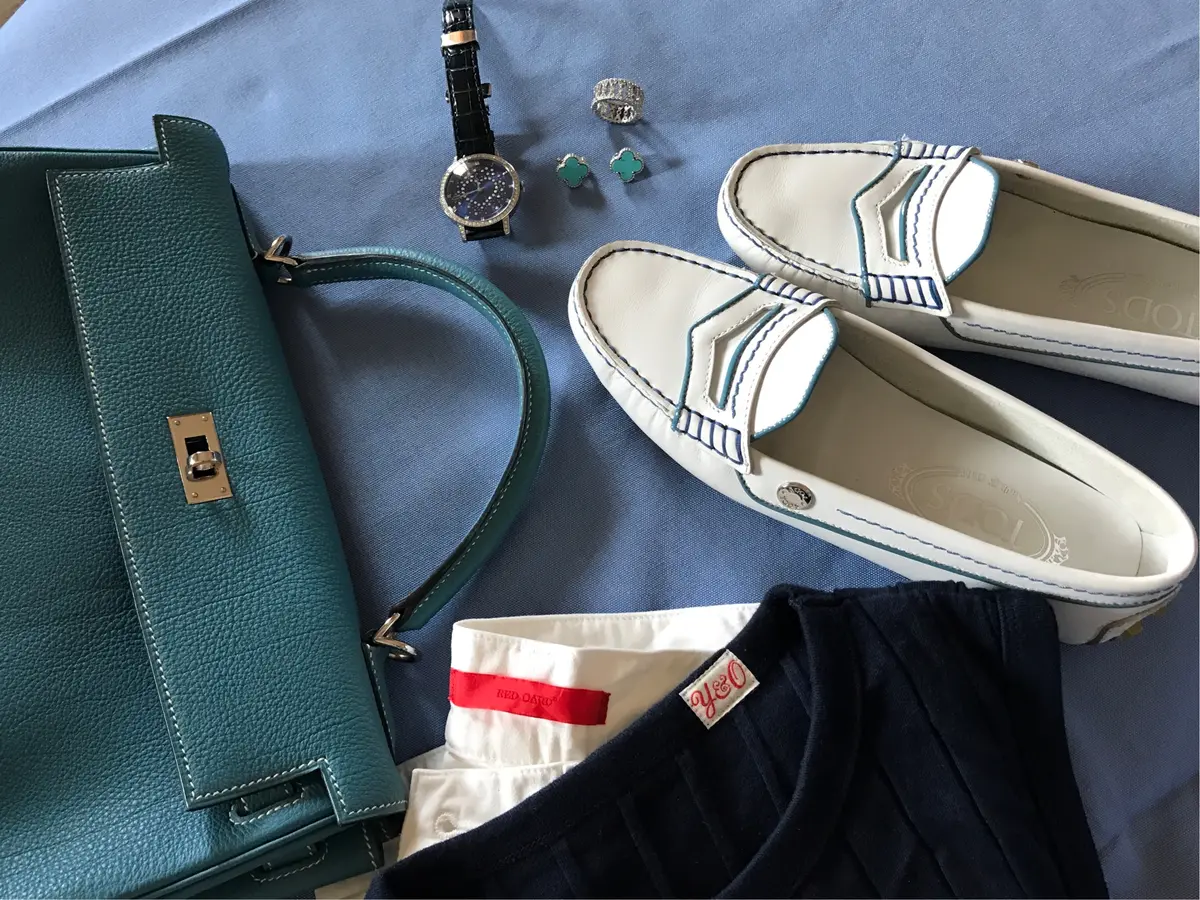 夏コーデはブルーで♡の画像_1