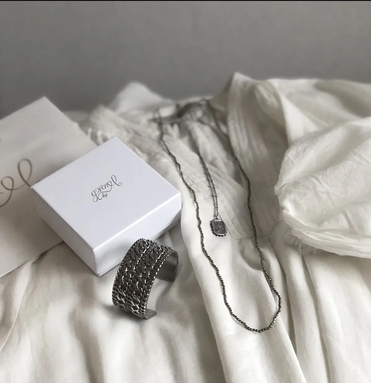 今季new inのシルバーバングル☆の画像_1