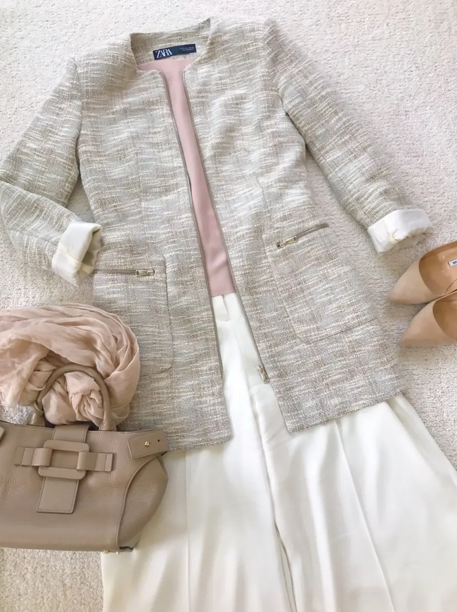 春ジャケットスタイルの画像_1