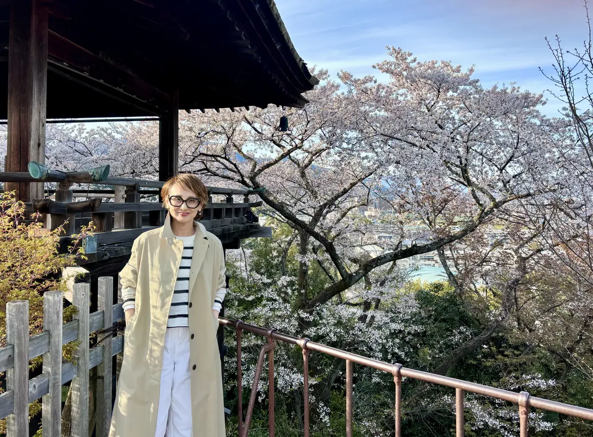 三井寺　観月舞台