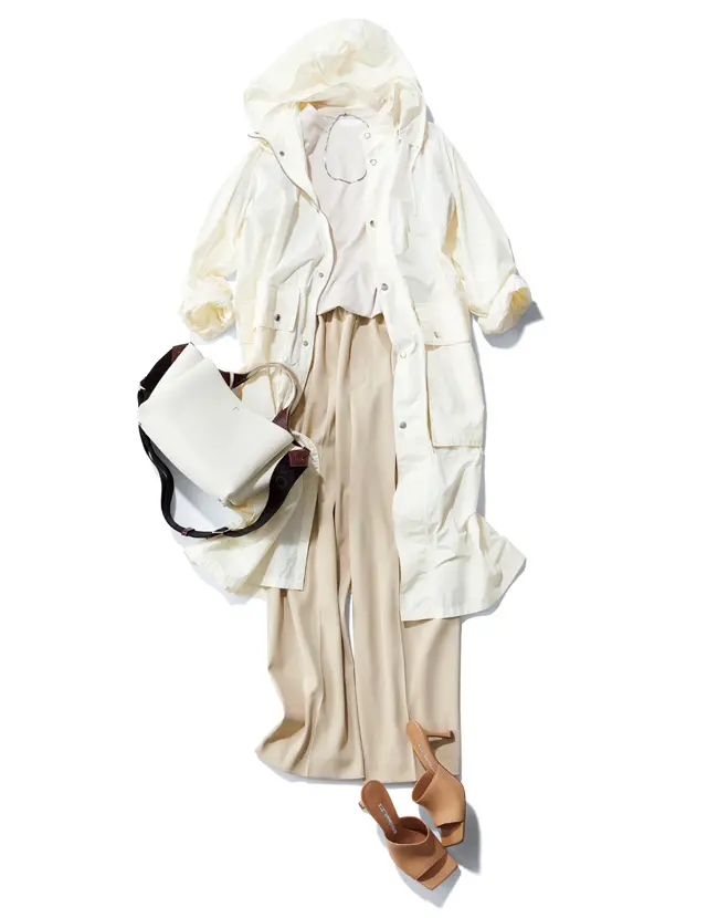 プロタゴニスタのゆるパンツコーデ