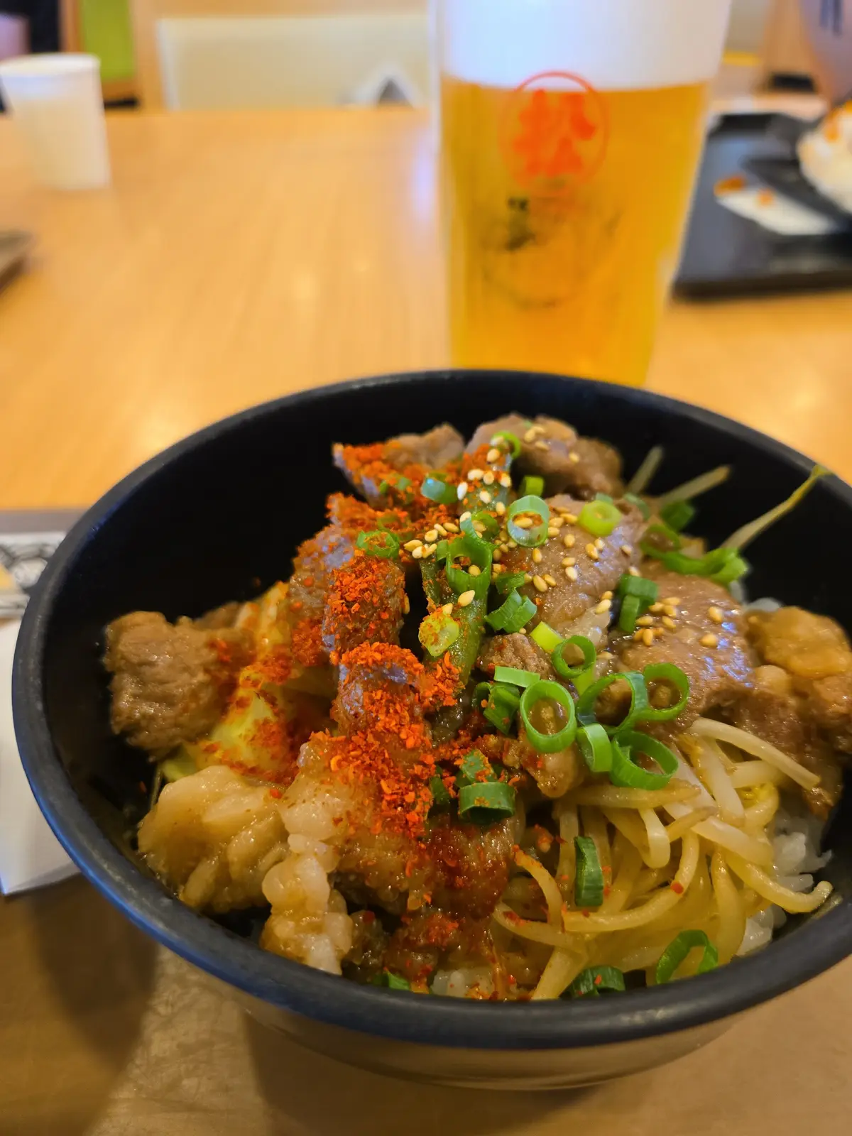 松尾のジンギスカン丼