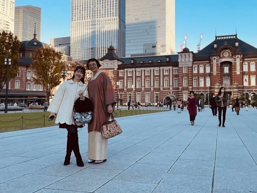 お着物で丸の内へ♡チャイニーズアフタヌーの画像_9