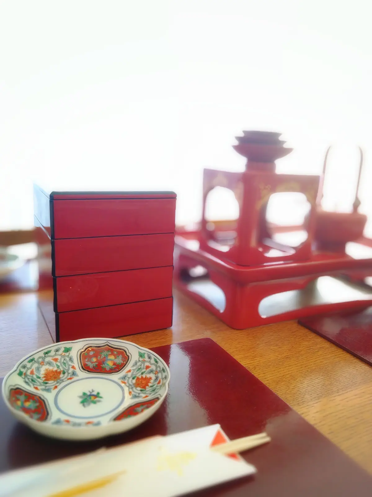 新年のご挨拶、名古屋、徳川園、蘇山荘、あんみつ、和カフェ、甘味、40代ファッション、スローブイエナのチェスターコート