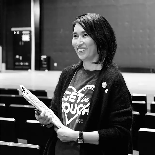 柏木真由生さん（47歳）のお仕事は「Get in touch事務局員」