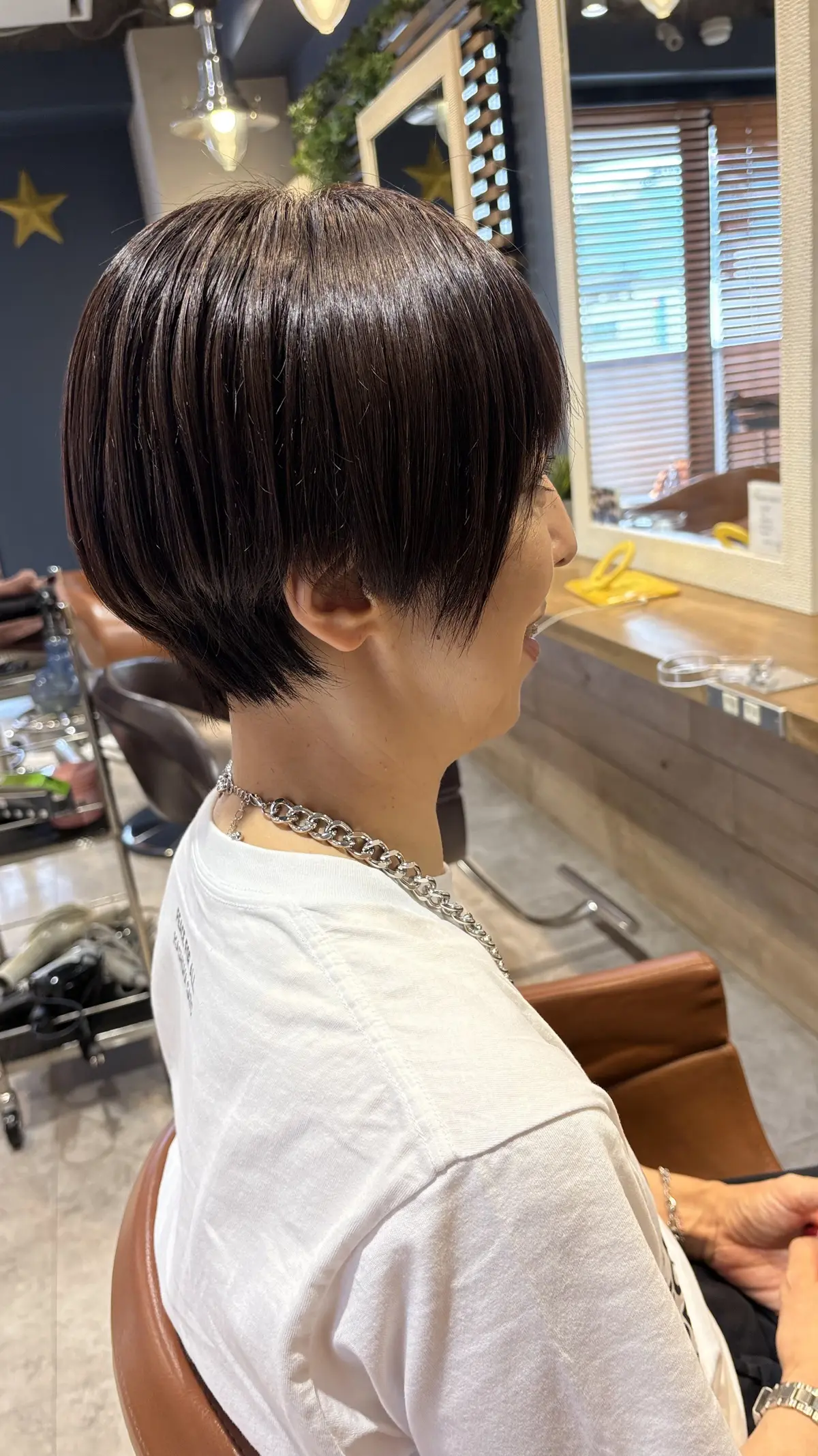 ヘアメンテナンス＊前髪のみ縮毛矯正の画像_6
