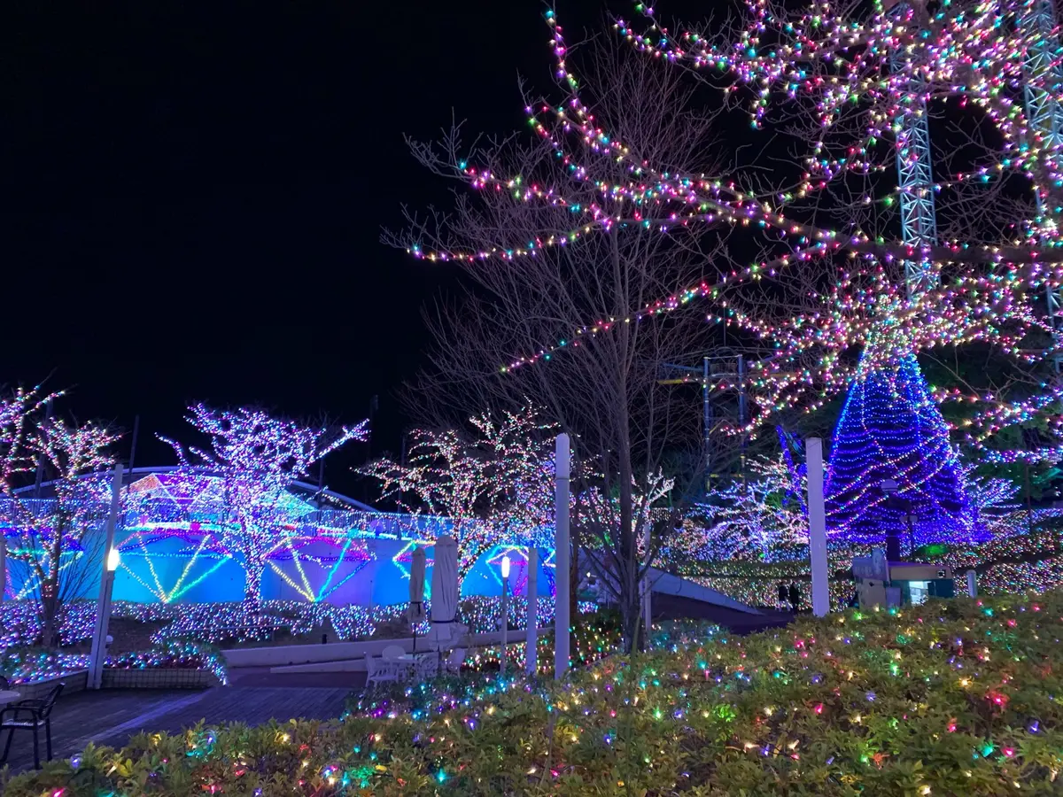 遊園地イルミネーション