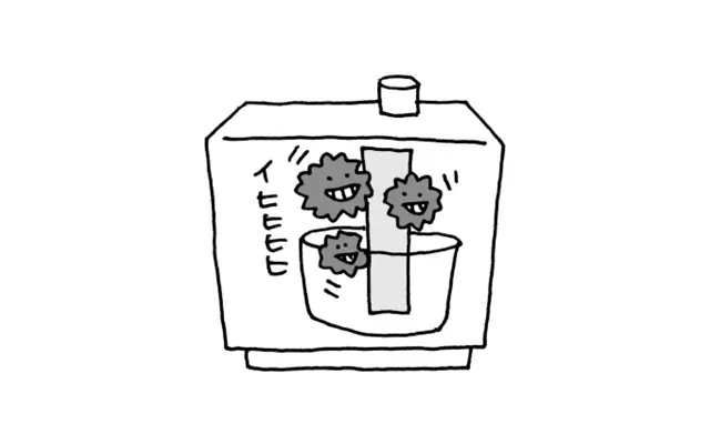 気化式の加湿器のデメリット