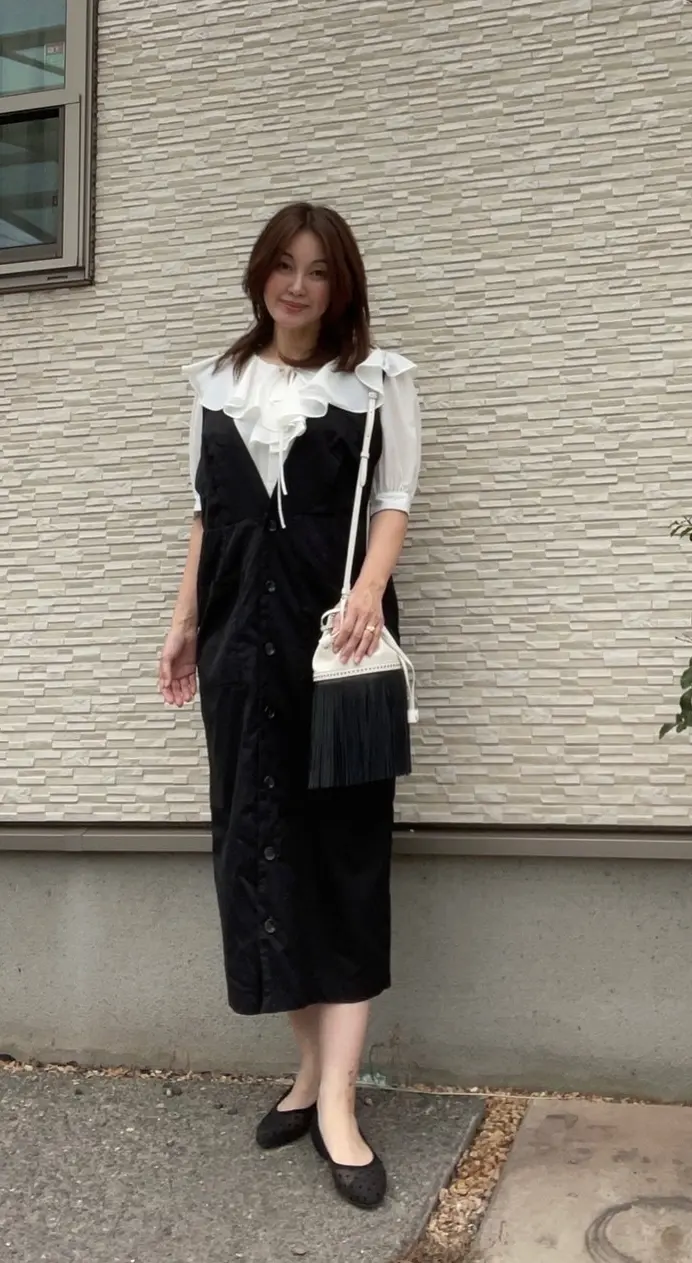 JSK(ジャンバースカート）で秋へつなぐの画像_4