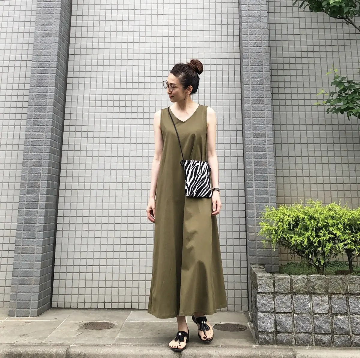 UNIQLOマーセライズワンピ❤︎私はカの画像_1