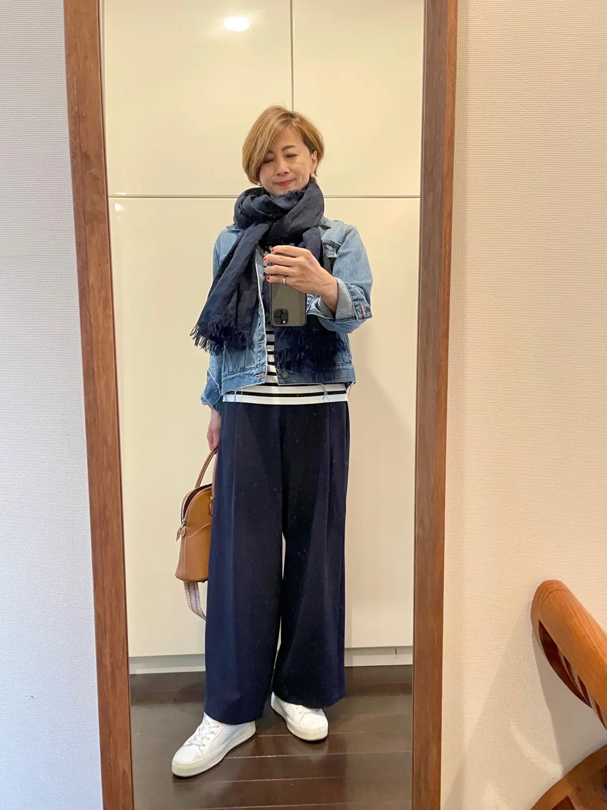 大人の Gジャンコーデの画像_2