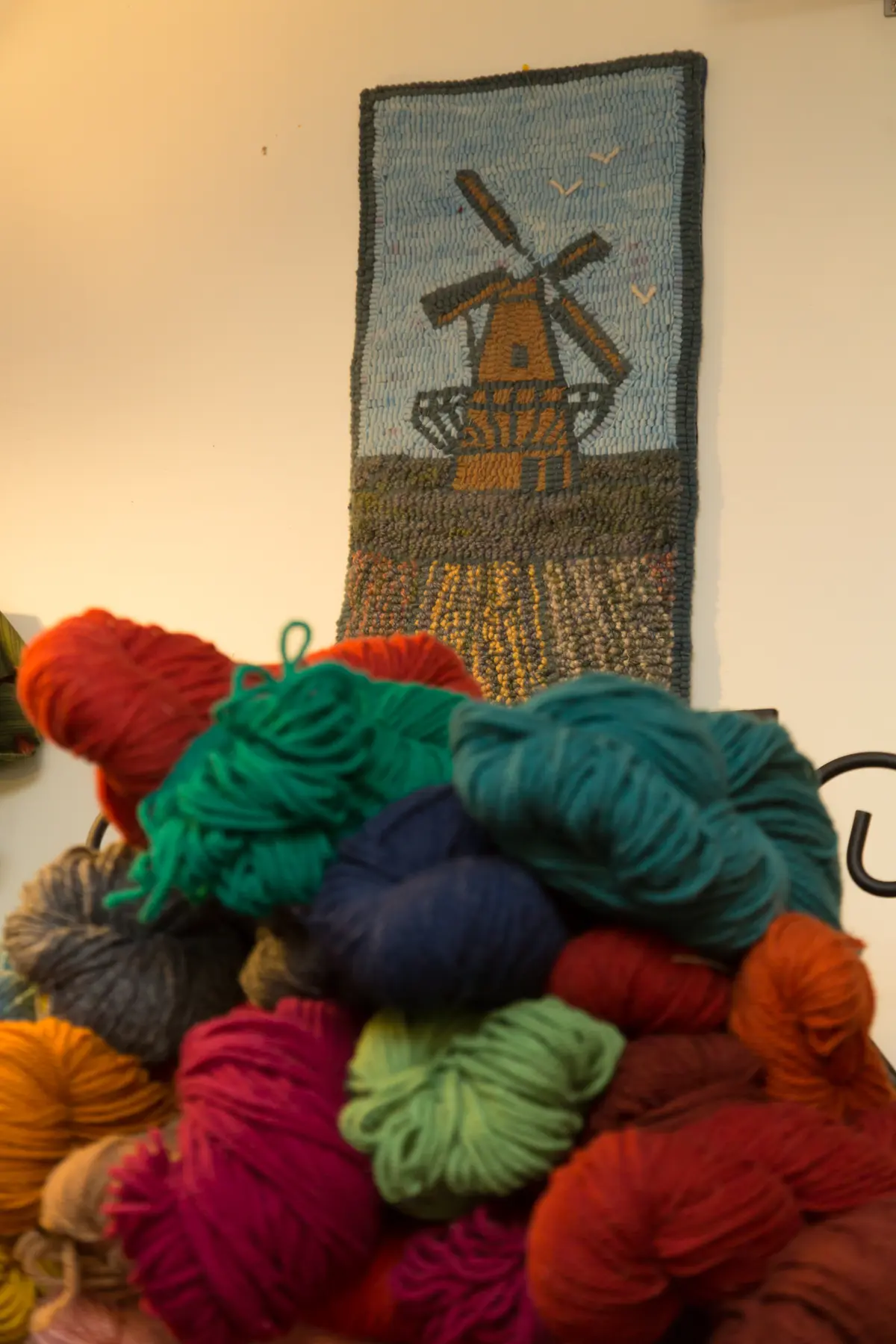 美しい手仕事「ラグ・フッキング」に魅了さの画像_2