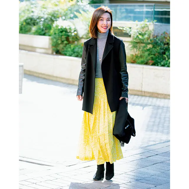 夫セレクトのアイテムで おしゃれに自信がもてます