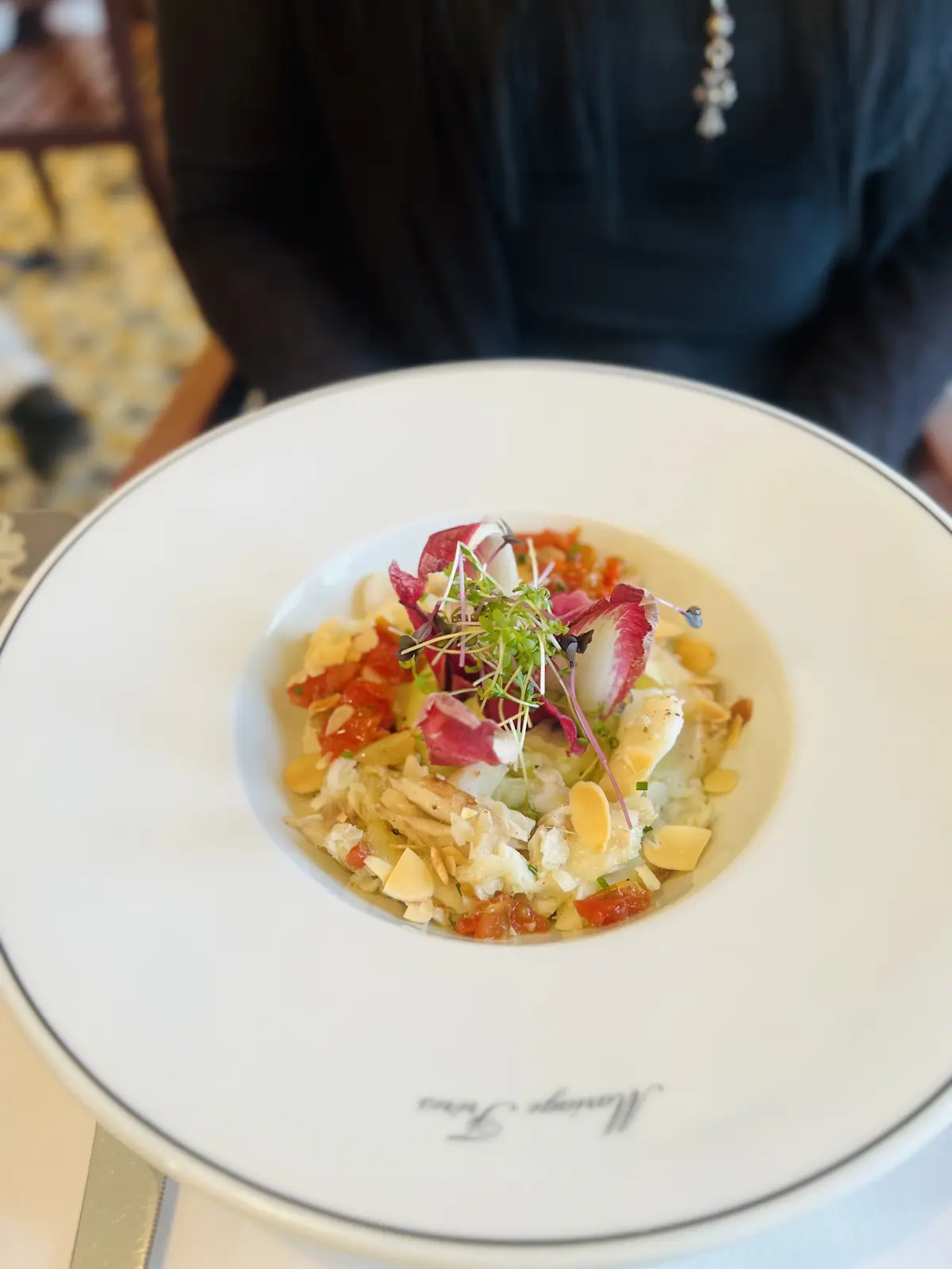 娘がオーダーしたお魚メイン料理