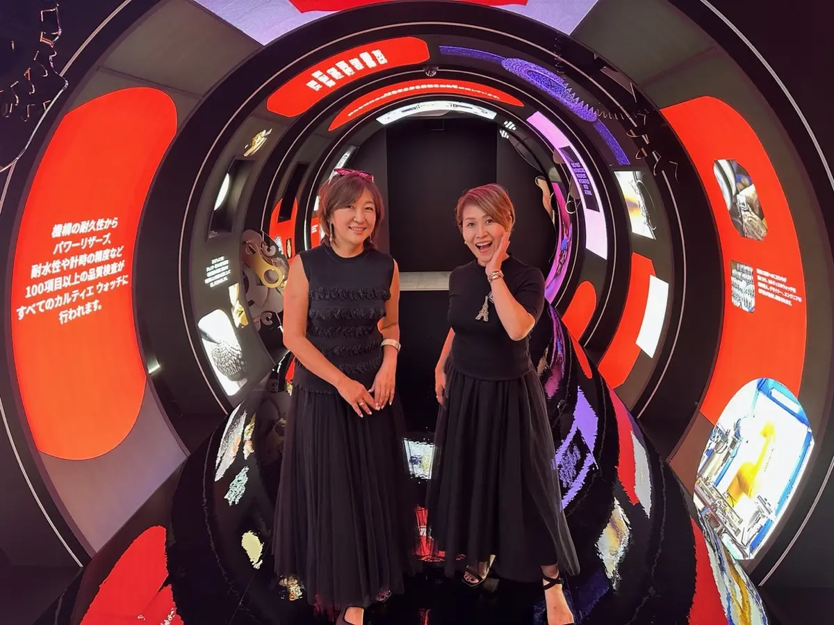 大人可愛い装いでCartierのイベントの画像_2