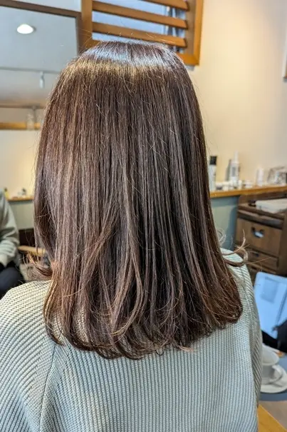 美容室でリタッチカラー