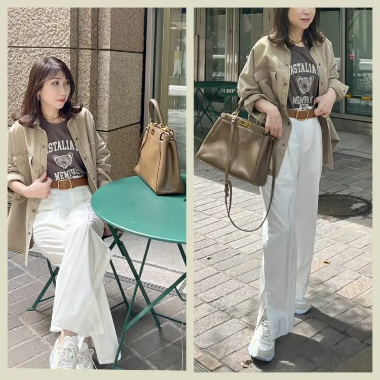 ５０代が履くスニーカー♪上品カジュアルがの画像_2