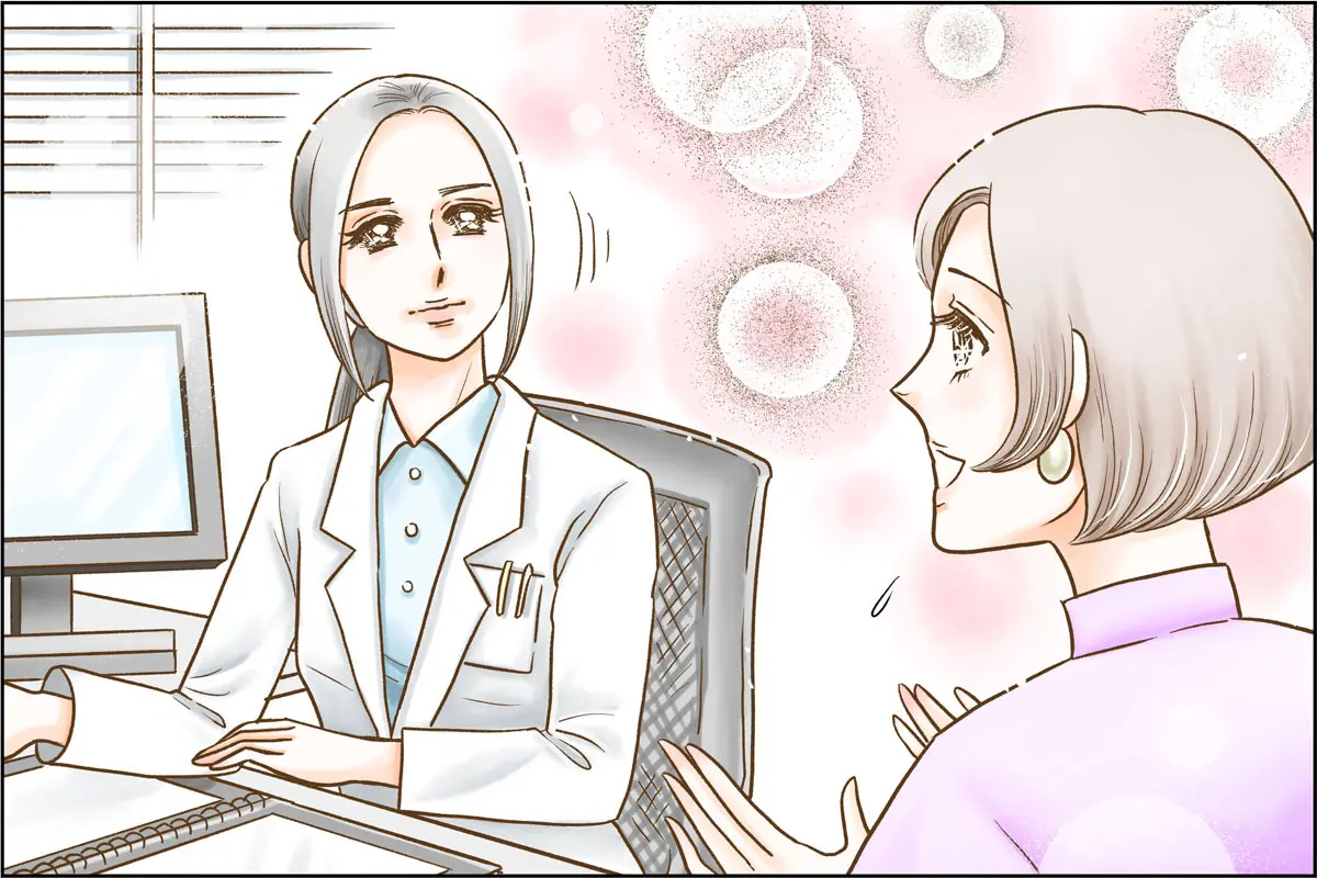 OurAge×Webエクラ　信頼できる女医と出会えた女性