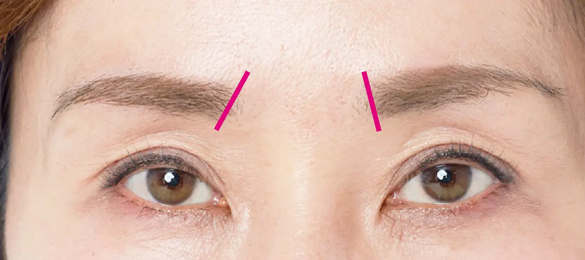 OurAge×Webエクラ　【大胡 縁さん】眉頭メイクの「ハの字」がキツく見える原因です