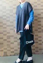 GUベストで2コーデの画像_2