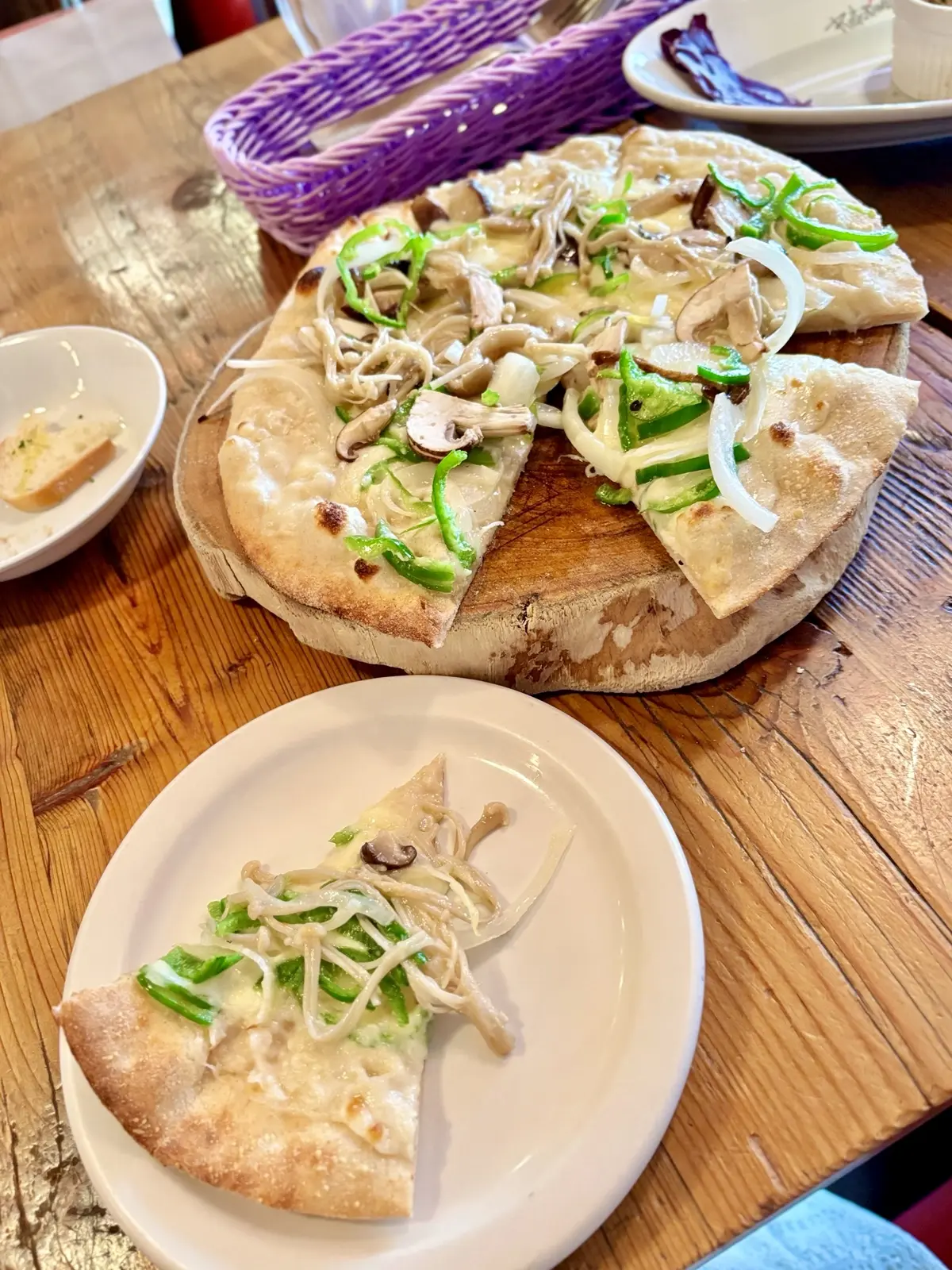 キノコピッツァ