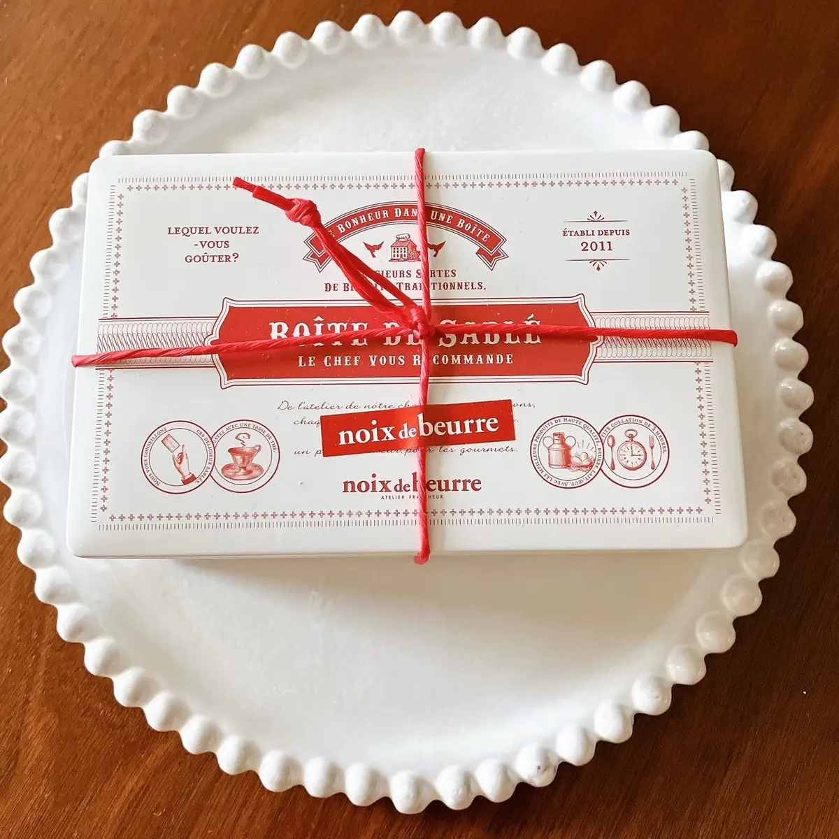 ノワ・ドゥ・ブールのサブレ・アソルティ