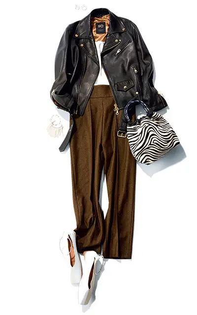 ブラウンパンツ