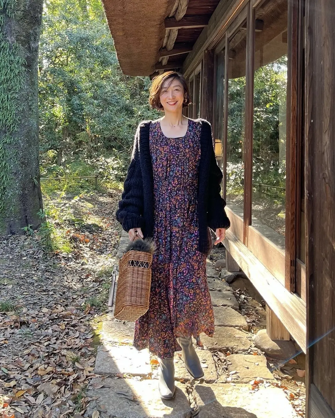 華組　ブーツコーデ