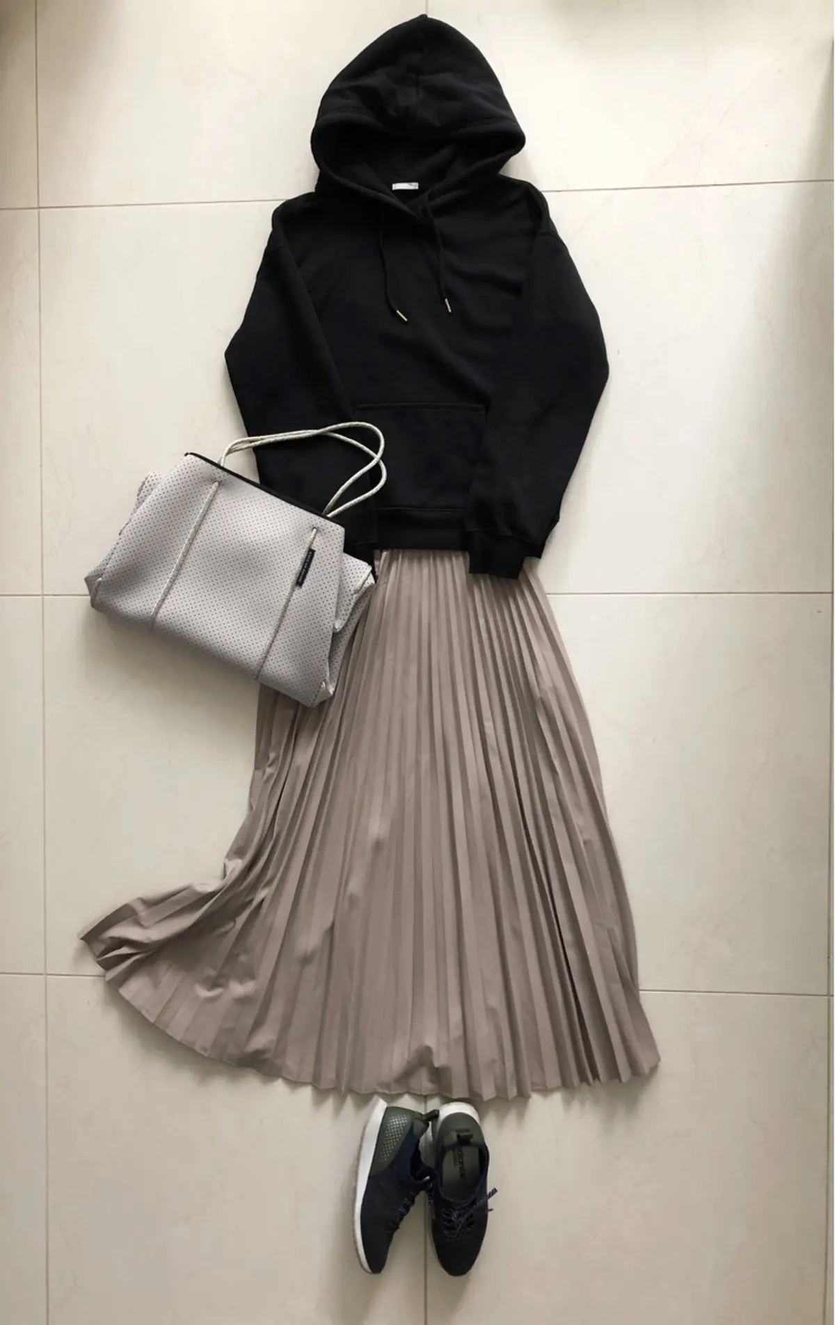 プリーツスカートコーデの画像_1