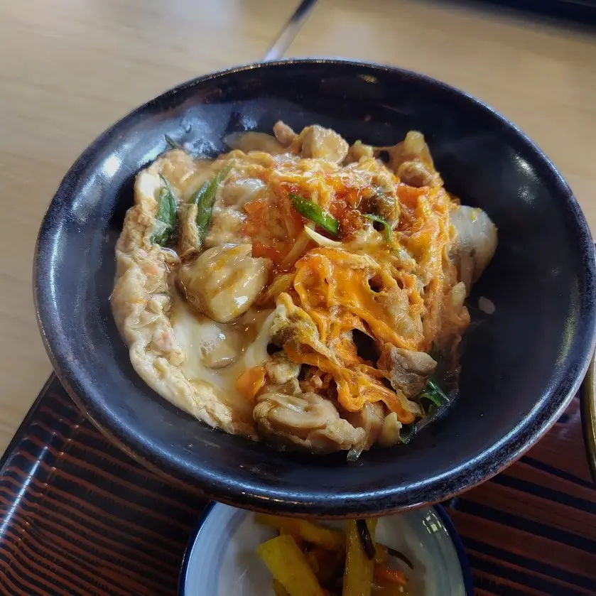 食事処 丹波猪村　播州百日鶏の親子丼