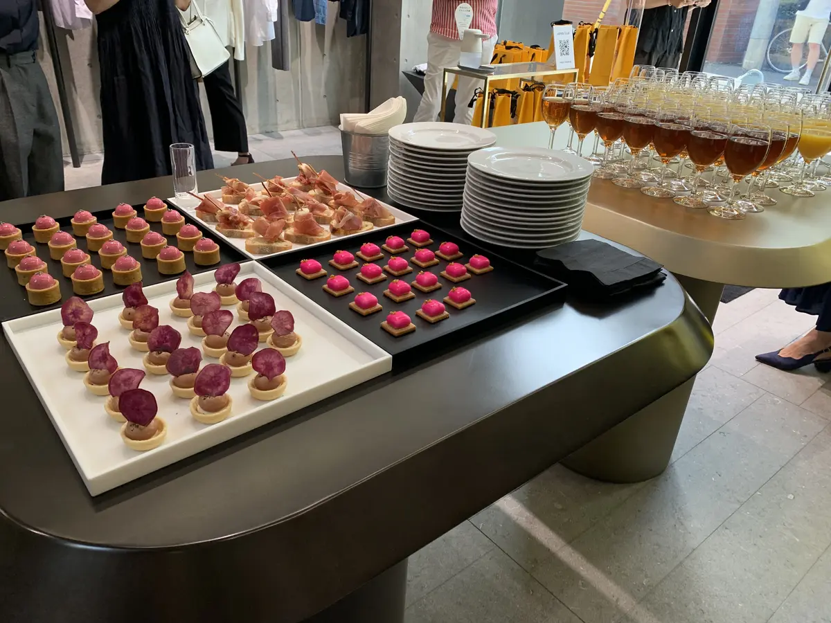 色鮮やかなフィンガーフード