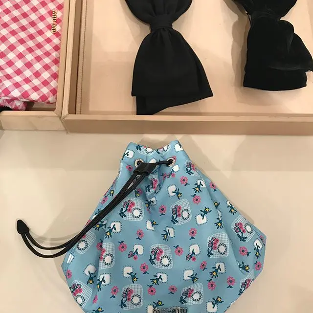 え〜〜！？可愛い巾着袋。ミュウミュウの秋の画像_2