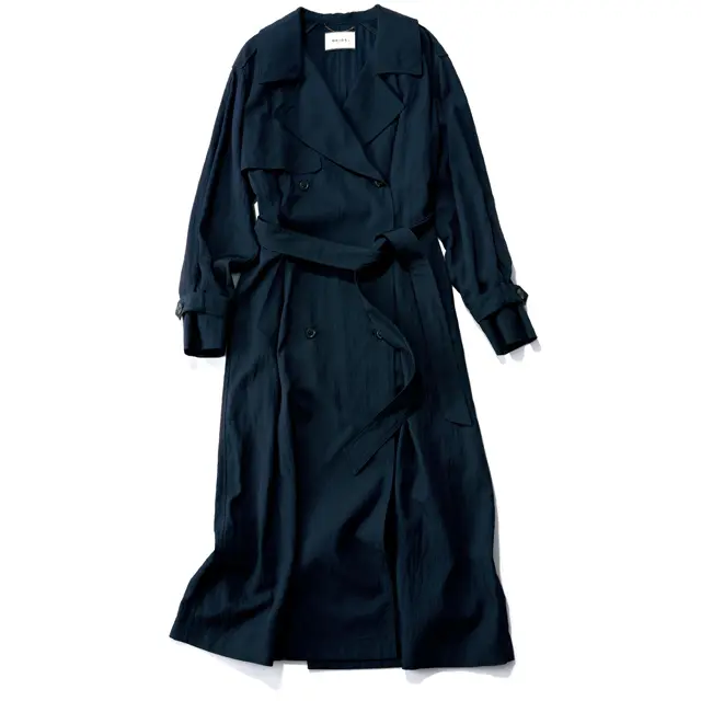 ベイジ,のトレンチコート