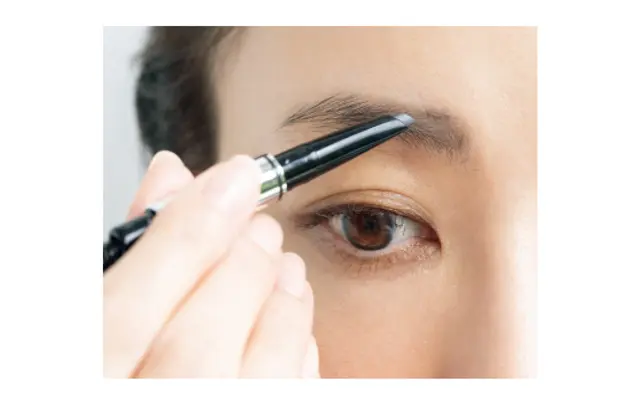 優しげフラット眉のプロセス