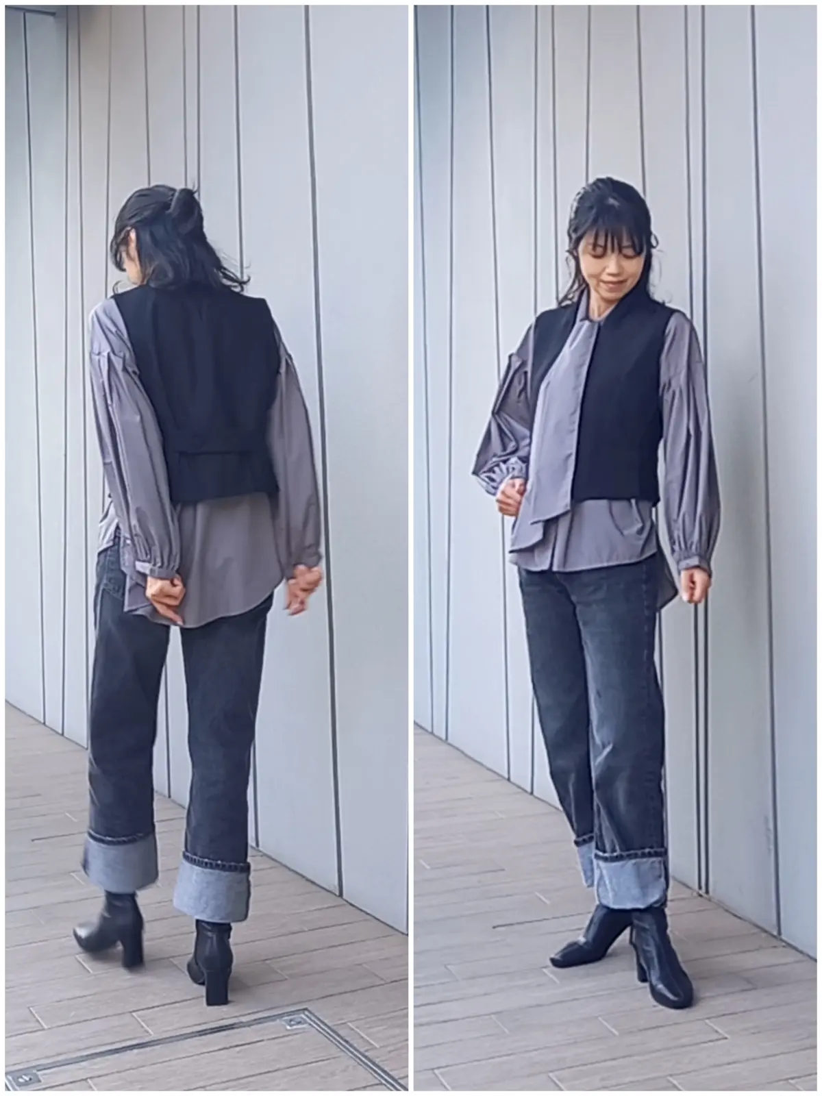 ZARAデニム×ブラウスで秋のお出かけコの画像_2