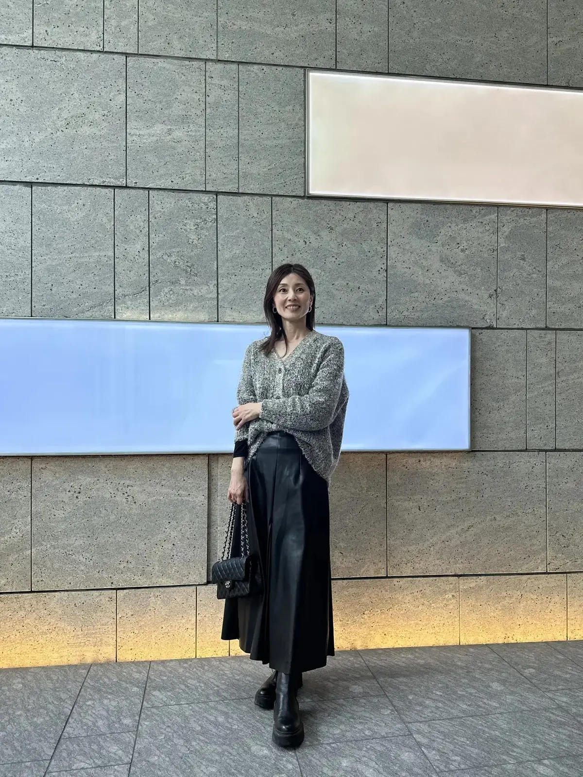 ZARA ショートブーツ愛用　エクラ華組  梁瀬理砂さん