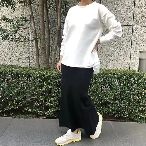 モデル身長163cm/着用サイズL