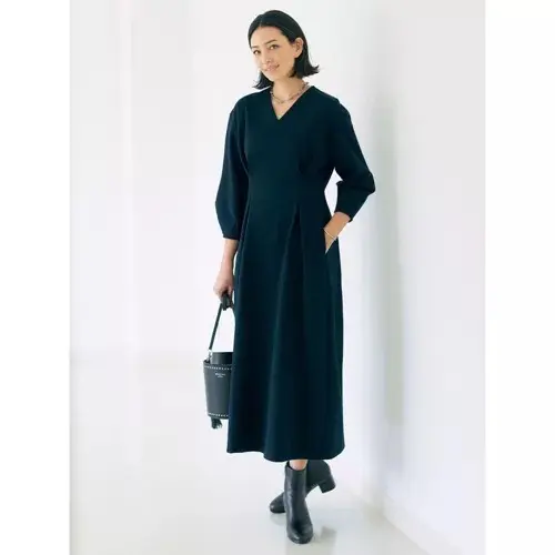 E by eclat ウエストタックワンピース ￥20,900