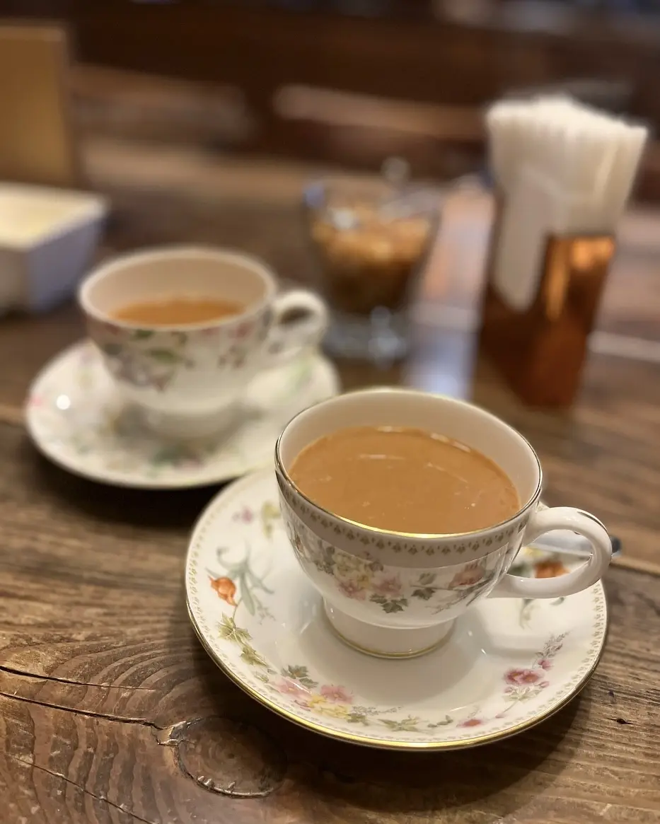 柄ワンピでプリンアラモード＆神保町カレーの画像_4